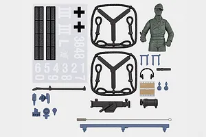 Heng Long 1/16 German Panzer III Type L Tank Accessory Pack