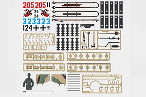 Heng Long 1/16 German King Tiger (Henschel) Tank Accessory Pack