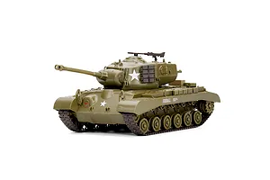 Heng Long USA M26 Pershing RC Tank Electric Tracked 1/30 Scale RTR