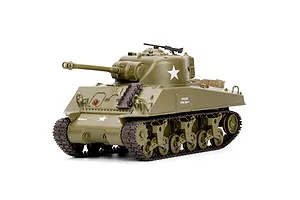 Heng Long USA M4A3 Sherman Easy Eight RC Tank Electric Tracked 1/30 Scale RTR