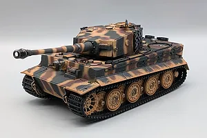 Heng Long German Tiger I RC Tank Electric Tracked 1/24 Scale RTR - Middle Version