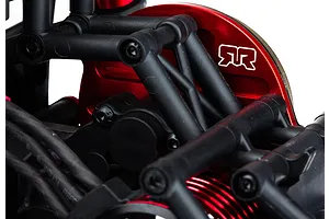 ARRMA Red Aluminium Motor Mount/Heat Sink Plate image 17677