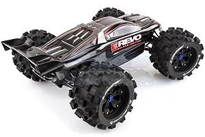 Louise 3.8" MT-Mcross Tyres on Black Spoke Rims - Glued Truck Wheels w/ Foam 2Pcs image 17773