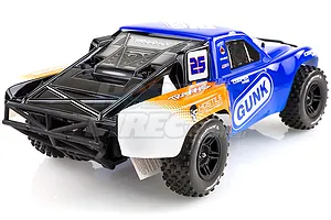 Louise 2.2/3.0" SC-Rock Tyres on Black Spoke Rims - Glued Short Course Wheels w/ Foam 2Pcs image 17780