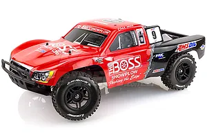 Louise 2.2/3.0" SC-Rock Tyres on Black Spoke Rims - Glued Short Course Wheels w/ Foam 2Pcs image 17784