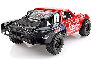 Louise 2.2/3.0" SC-Rock Tyres on Black Spoke Rims - Glued Short Course Wheels w/ Foam 2Pcs image 17786