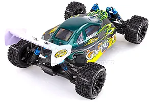 Louise 2.2" ST-Pioneer Tyres on Black Spoke Rims - Glued Truck Wheels w/ Foam 2Pcs image 17792