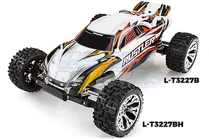 Louise 2.8" ST-Pioneer Tyres on Chrome Spoke Rims - Glued Truck Wheels w/ Foam 2Pcs image 17807