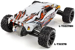 Louise 2.8" ST-Pioneer Tyres on Black Spoke Rims - Glued Truck Wheels w/ Foam 2Pcs image 17813