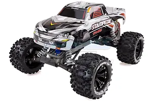 Louise 2.8" MT-Uphill Tyres on Black Spoke Rims - Glued Truck Wheels w/ Foam 2Pcs image 17828