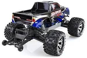 Louise 2.8" MT-Uphill Tyres on Chrome Spoke Rims - Glued Truck Wheels w/ Foam 2Pcs image 17868