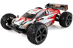 Louise 3.8" T-Apollo Tyres on Black Spoke Rims - Glued Truggy Wheels w/ Foam 2Pcs image 18054
