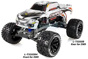 Louise 2.8" MT-Pioneer Tyres on Black Rims - Glued Wheels 2Pcs image 18175