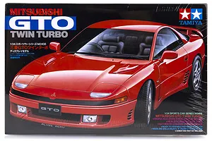 Tamiya 1/24 Mitsubishi GTO Twin Turbo Scaled Plastic Model Kit image 18379