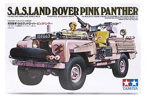 Tamiya 1/35 S.A.S.Land Rover Pink Panther Truck Scaled Plastic Model Kit