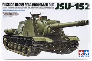 Tamiya 1/35 Russian JSU-152 Heavy Self-Propelled Gun Scaled Plastic Model Kit