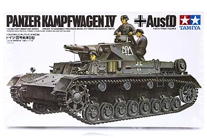 Tamiya 1/35 German Panzer Kampfwagen IV (Ausf.D) Tank Scaled Plastic Model Kit image 18429