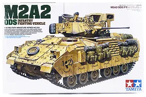 Tamiya 1/35 U.S. M2A2 ODS Assault Vehicle Scaled Plastic Model Kit image 18452