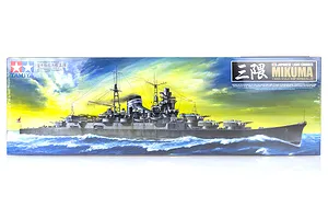 Tamiya 1/350 Japanese Mikuma Light Cruiser Plastic Model Kit image 18499