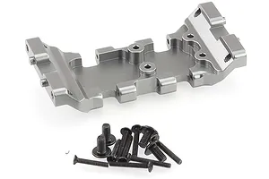 HSP RC4 Gunmetal Aluminium Main Chassis w/ Screws image 18859