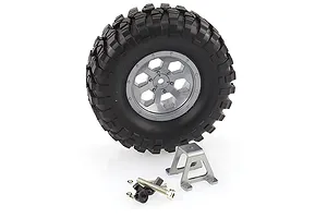 HSP RC4 Grey Spare Tyre w/ Mount image 18875