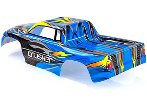 HSP 1/10 Crusher Truck Painted Blue Body Shell image 18937