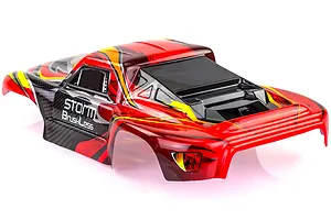 HSP 1/10 Storm Short Course Truck Painted Red Body Shell image 18942