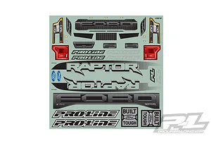 Pro-Line 1/5 Traxxas X-Maxx Ford Raptor Unpainted Body Shell image 19035