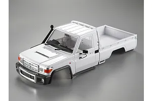 Killerbody 1/10 Toyota Land Cruiser 70 Unpainted Hard Body Kit with Accessories - White image 19270