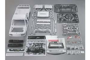 Killerbody 1/10 Toyota Land Cruiser 70 Unpainted Hard Body Kit with Accessories - White image 19272