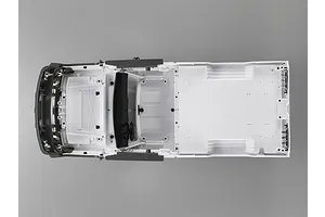 Killerbody 1/10 Toyota Land Cruiser 70 Unpainted Hard Body Kit with Accessories - White image 19277