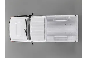 Killerbody 1/10 Toyota Land Cruiser 70 Unpainted Hard Body Kit with Accessories - White image 19282