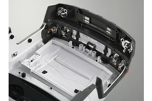 Killerbody 1/10 Toyota Land Cruiser 70 Unpainted Hard Body Kit with Accessories - White image 19284