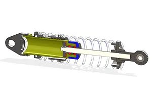 Pro-Line PowerStroke Aluminium Threaded Front Shock Set 2Pcs image 19321