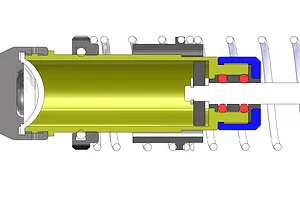 Pro-Line PowerStroke Aluminium Threaded Front Shock Set 2Pcs image 19322