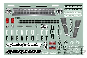 Pro-Line 1/10 1966 Chevrolet C10 for SCX10 Honcho Unpainted Body Shell image 19356