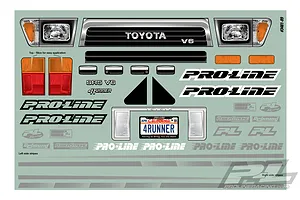 Pro-Line 1/10 1991 Toyota 4Runner for SCX10 Honcho Unpainted Body Shell image 19363