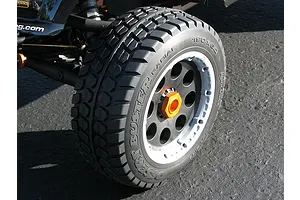 HPI 4.7/5.5" Baja 5T/5SC Front Outlaw Black Rims 2Pcs image 19517