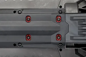 Traxxas Red Aluminium Motor Mount Spacers w/ Screws image 19644