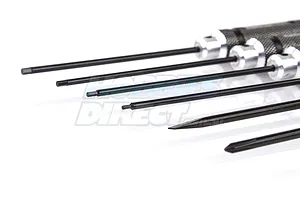 FastRax 1.5, 2.0, 2.5, 3.0mm Hex Driver & Phillips, Flat head Screwdriver Set 6Pcs image 19757