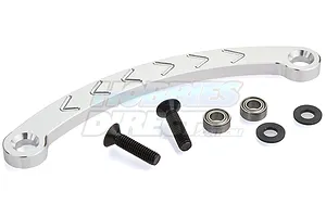 Rovan 5IVE-T Silver Aluminium Steering Ackerman plate w/ Bearings