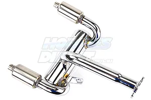 Rovan Baja Tuned Twin Tip Exhaust Pipe Set image 20254