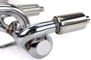 Rovan Baja Tuned Twin Tip Exhaust Pipe Set image 20255