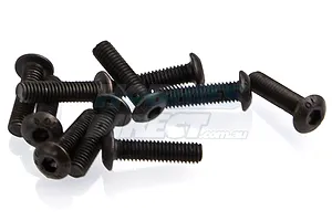 Rovan 3x12mm Fine Thread Button Head Screws 10Pcs