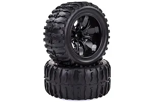 HSP 2.8" Off Road Tyres on Black Rims - Wheels 2Pcs image 20613