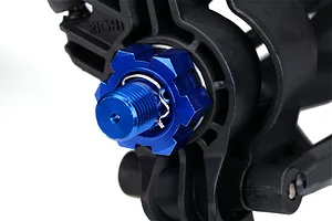 Traxxas Blue Aluminium X-Maxx 24mm Wheel Hex image 20890