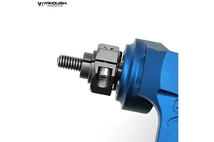 Vanquish Black Aluminium 12mm Wheel Hexes 2Pcs image 20994