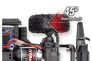 Traxxas TRX-4 Tactical Unit RC Rock Crawler Electric 4WD 1/10 Scale RTR image 21025