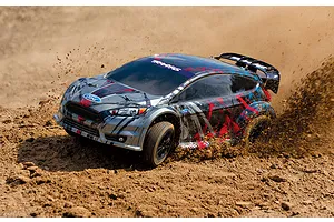 Traxxas Ford Fiesta ST Rally RC Car Electric 4WD 1/10 Scale RTR image 21040