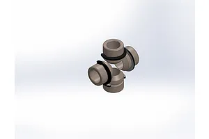 Vanquish VXD Universal Drive Shafts Bushings & C-Clips 4Pcs image 21070